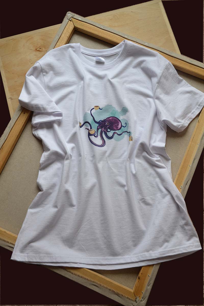 T-Shirt -Oktopus-