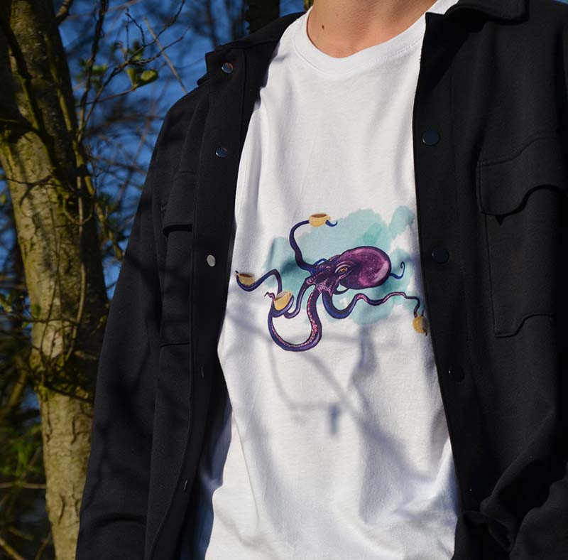 T-Shirt -Oktopus-