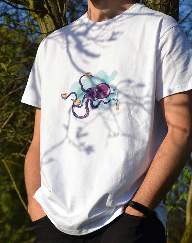 T-Shirt -Oktopus-